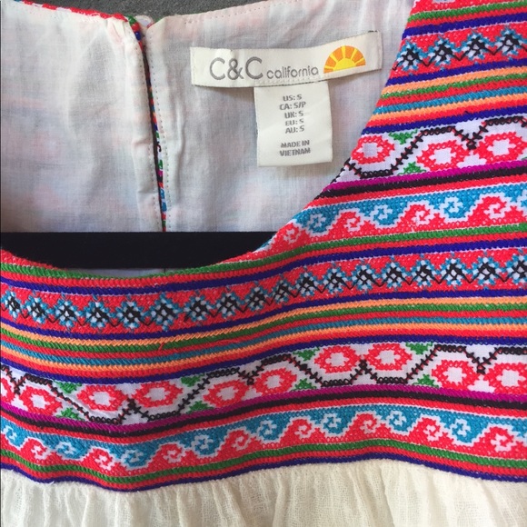 C&C California Linen Dress Small - Picture 5 of 5